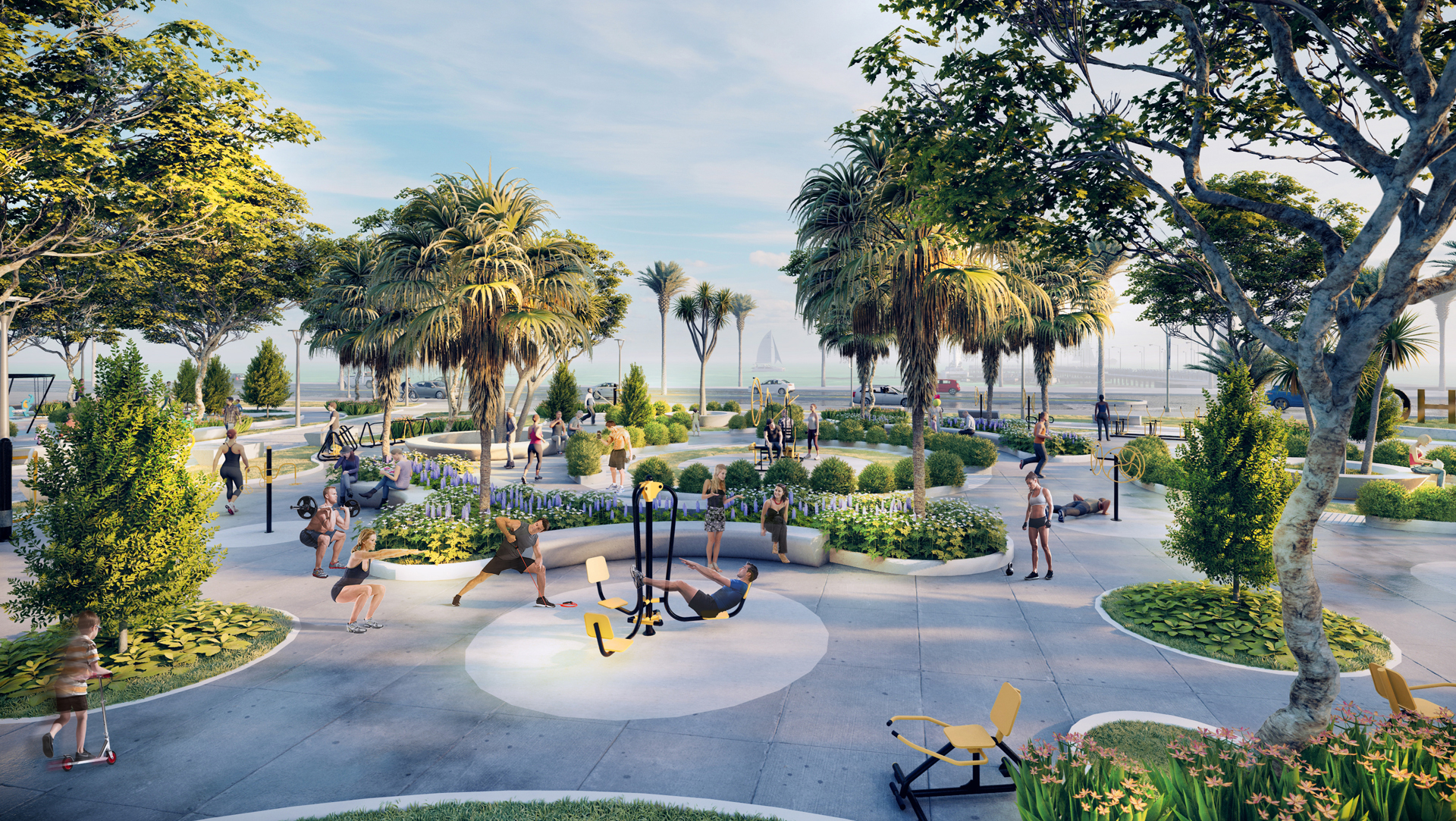 Đường dạo bộ ven sông