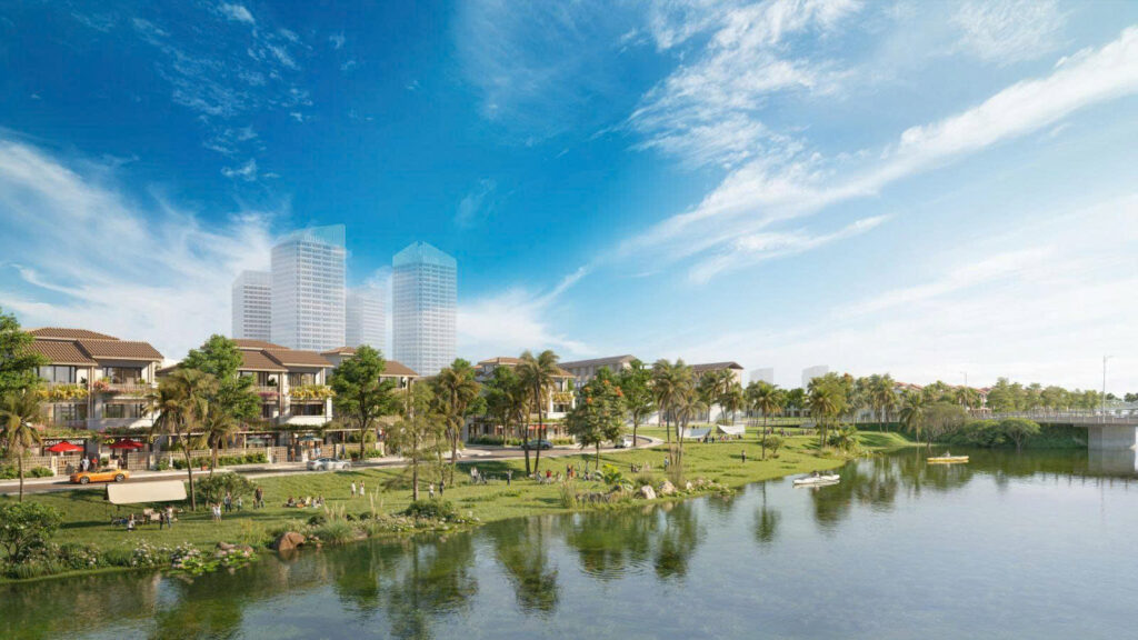 Biệt thự ven sông Nam Hoà Xuân